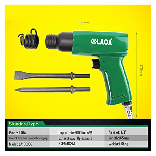 Taladros Percutores Eléctricos Martillo Neumático For Reparación De Vehículos. 6cfm Air-hammer Potente Jack Chipping