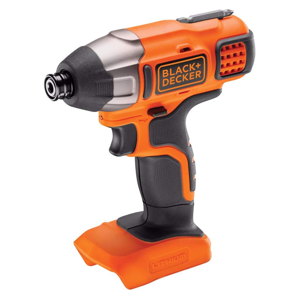 Black+decker Bdcim18n-xj Bdcim18n - Destornillador Inalámbrico (18 V), Color Negro