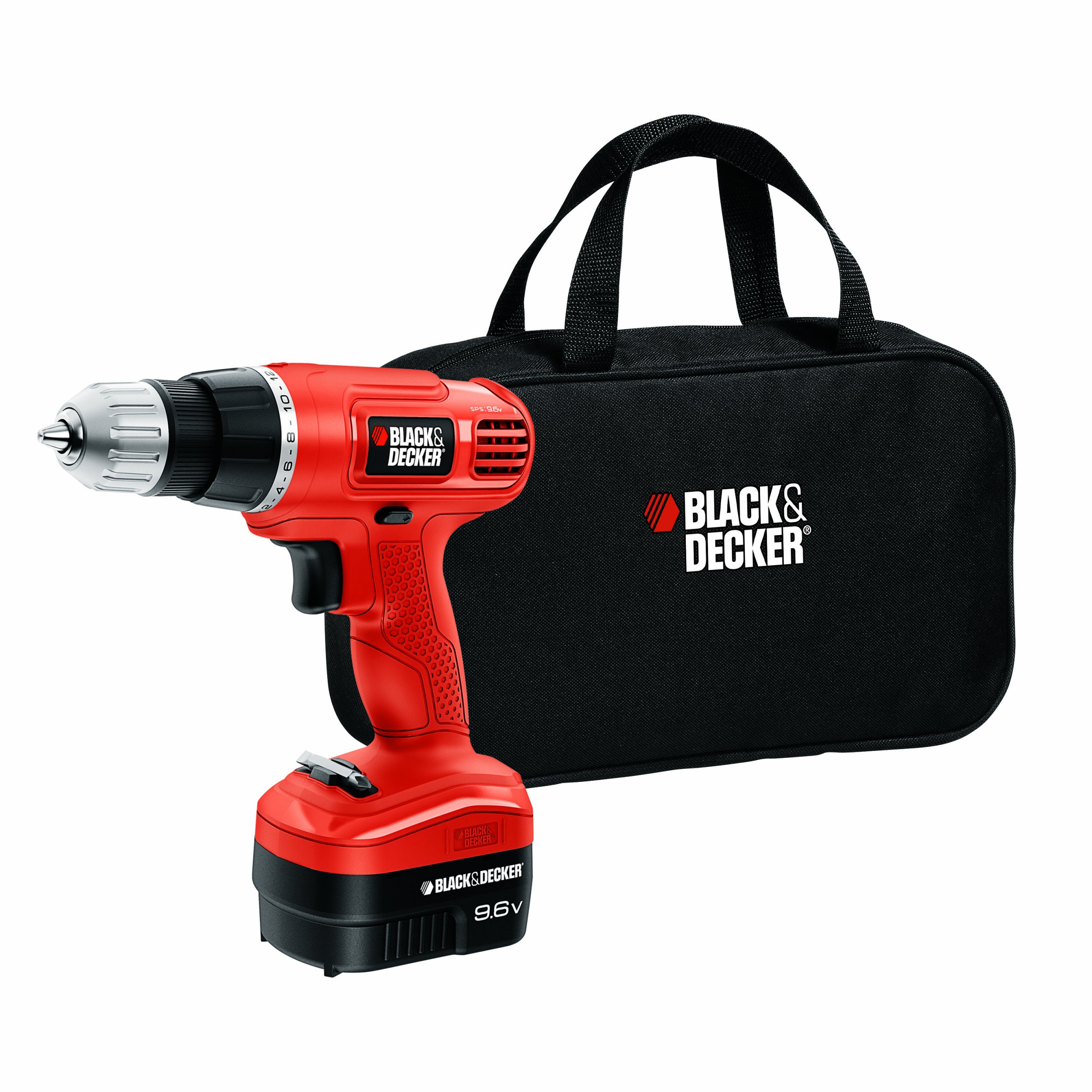 Foto 2 pulgar | Black + Decker Gc9601sb 9.6-volt Cordless Drill/driver With Storage Bag