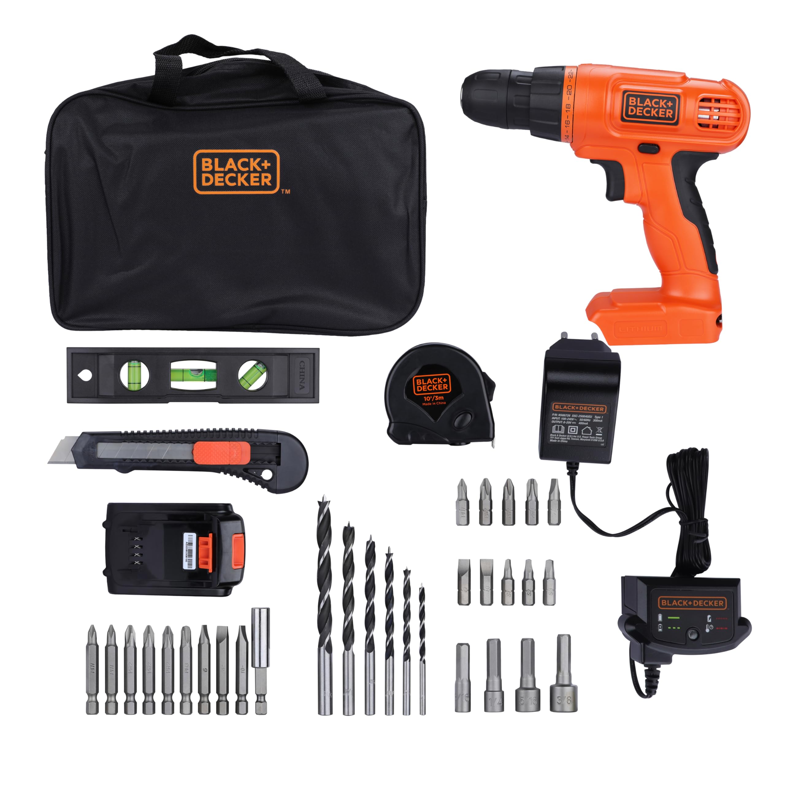 Foto 2 pulgar | Black+decker Kit De Herramienta Y Accesorios