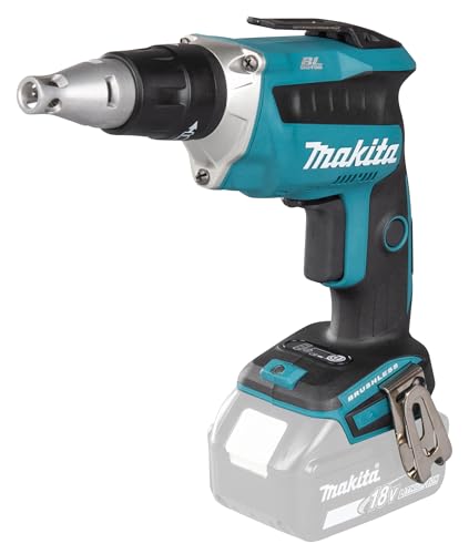 Makita Dfs452z Kit De Destornillador De Pared De Yeso Inalámbrico De 1/4 Pulgadas Con Motor Sin Escobillas