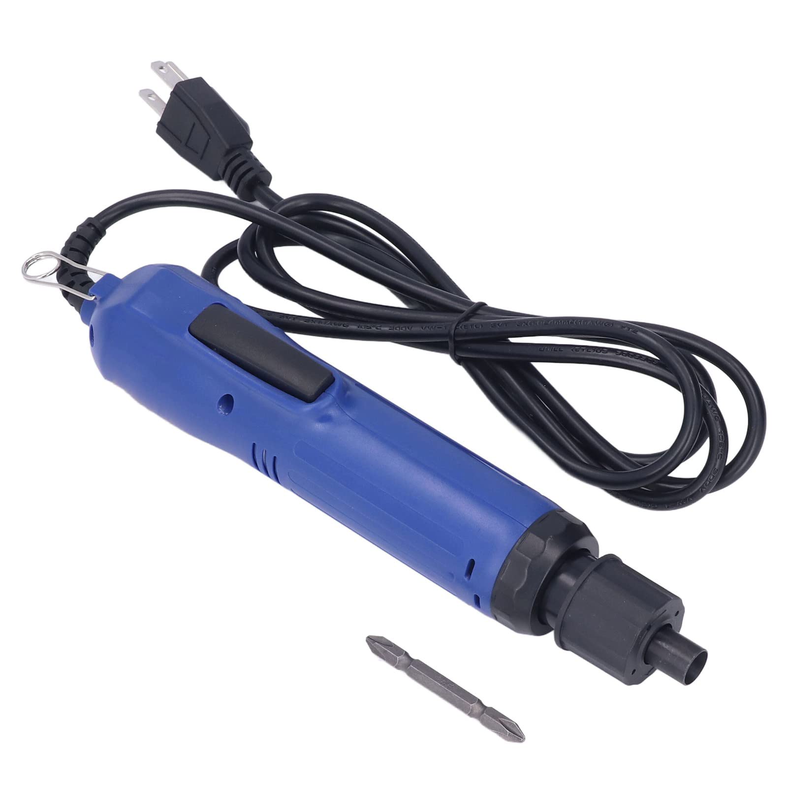 1/4 ''destornillador Eléctrico De Mano Vástago Recto Destornillador Eléctrico Ajustable Azul 220v(us Plug 110v)