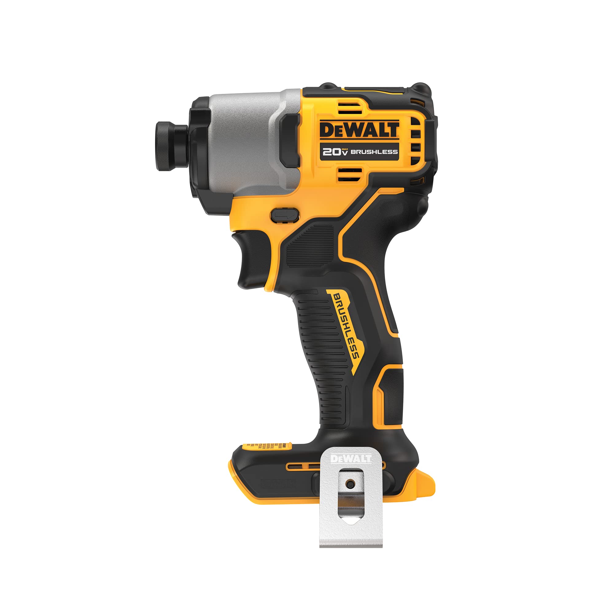 Dewalt 20v Max* 1/4'' Driver De Impacto Inalámbrico Sin Escobillas (solo Herramienta) (dcf840b) (reacondicionado)