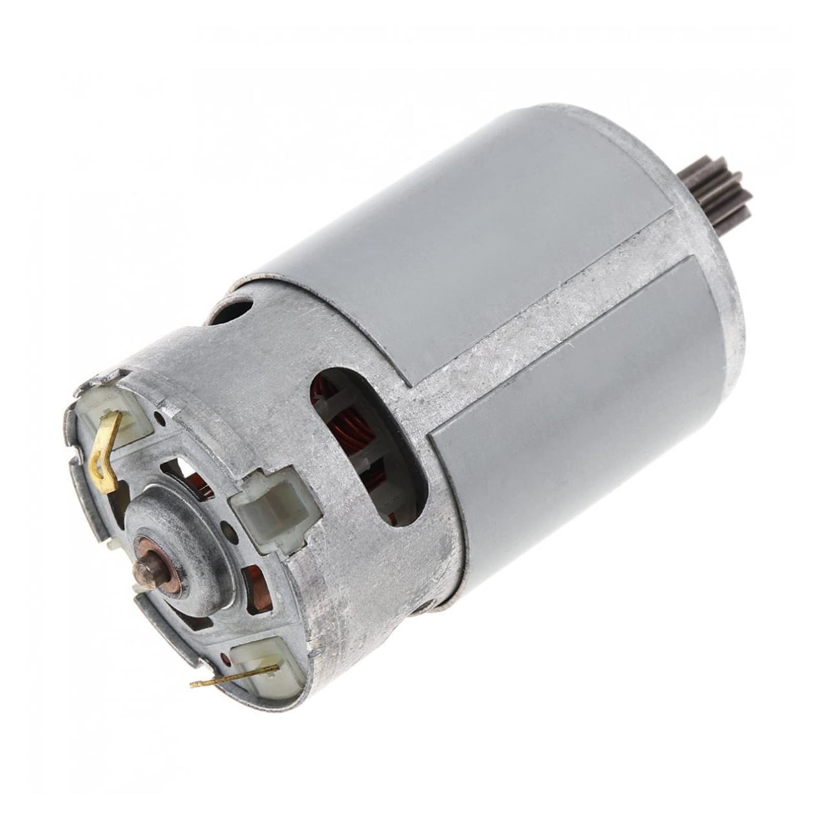 Dingguanghe Motor De Cc Rs550, 12v, 9 Dientes, Motor Eléctrico De Par Grande, Imán Permanente For Taladros Eléctricos