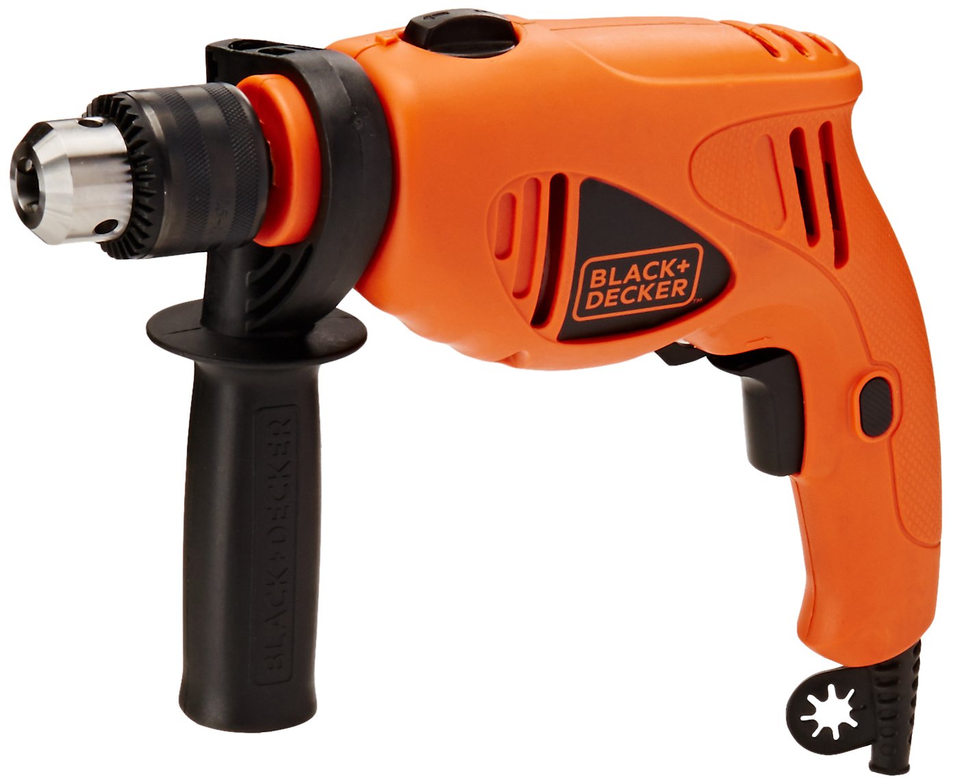 Black+decker Rotomartillo 1/2 Pulgadas 550w Vvr Botón Giratorio Hd500