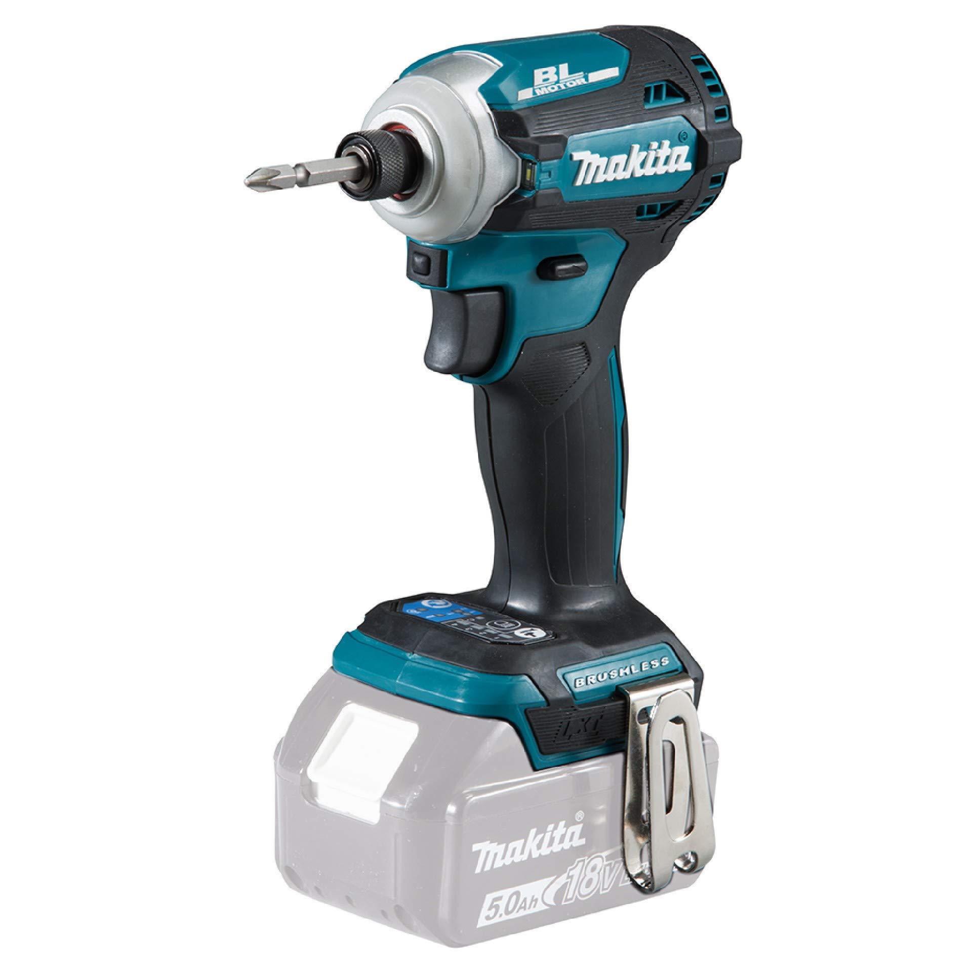 Makita 18 V Lxt Iones De Litio Inalámbrico Sin Escobillas De 4 Velocidades, Parada Automática, Destornillador De Impac