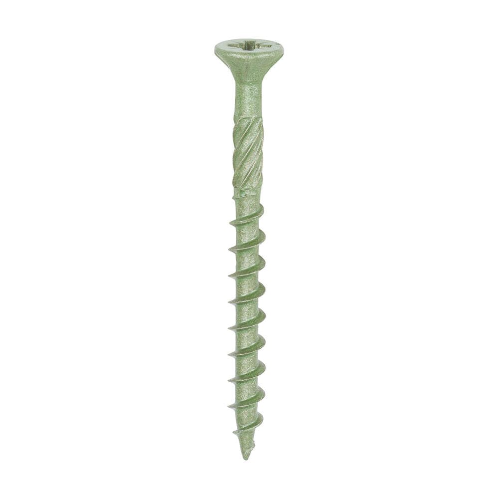 Foto 2 pulgar | Timco - Tornillos De Cubierta Clásicos - 4.5 X 50 - Exterior - Verde - Caja De 200