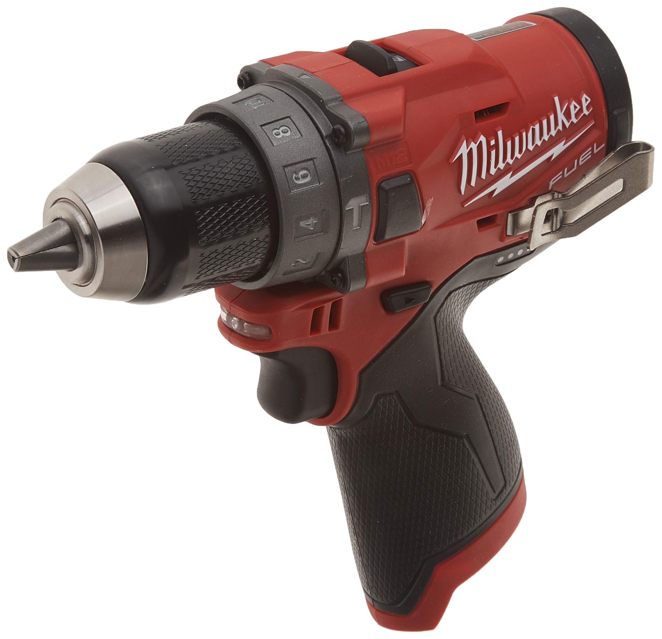 Foto 2 pulgar | Milwaukee Electric Tools Mlw2504-20 M12 - Taladro De Martillo De Combustible De 1/2'' (desnuda)