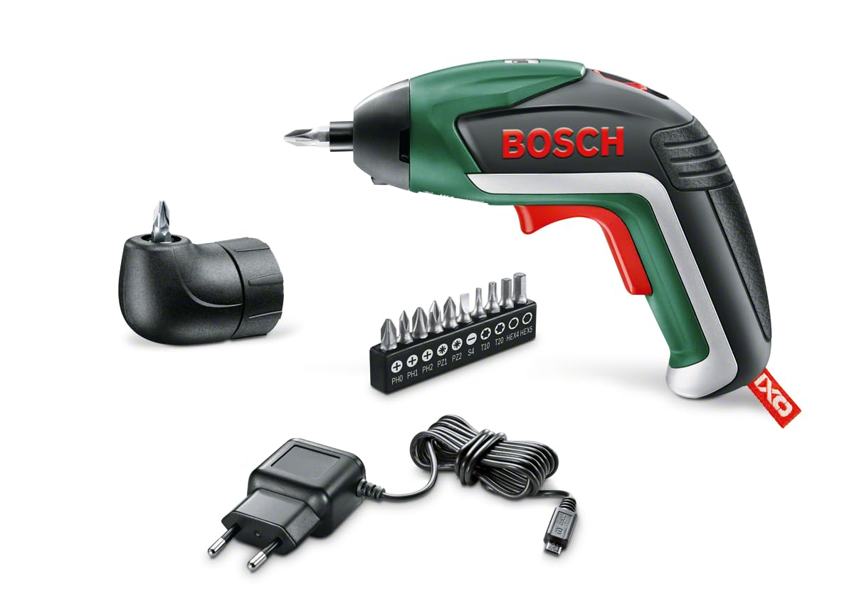 Foto 2 pulgar | Bosch Akkuschrauber Ixo Medium Set (5. Generation, Winkelaufsatz, 10 Bits, Usb Ladegerät, Softcase, 3,6 Volt)