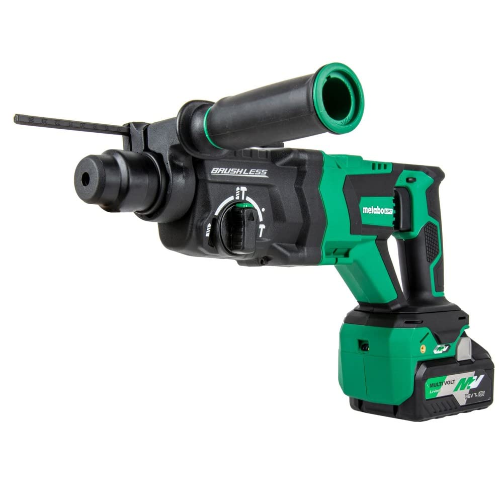 Martillo Giratorio Inalámbrico Multivolt™ de 36 V Metabo Hpt SDS Plus 1-1/8 Pulgada