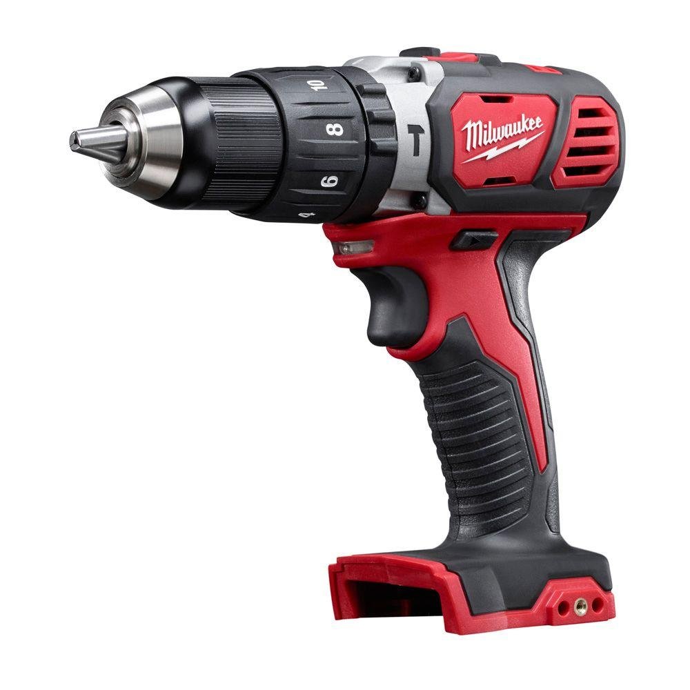 Taladro De Martillo Inalámbrico Milwaukee M18 Iones De Litio De 18 Voltios 1/2 Pulgadas