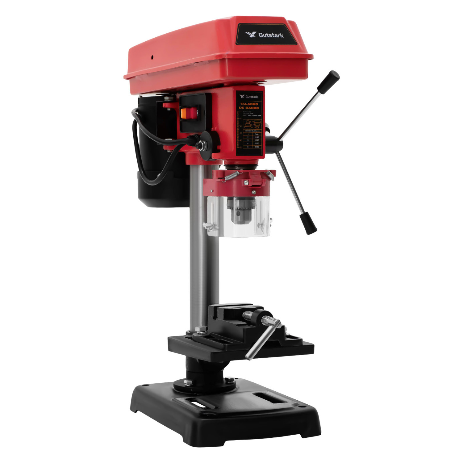 Foto 1 | Taladro de Banco 1/2 Industrial Columna Prensa Piso 350w 1hp Gutstark Home