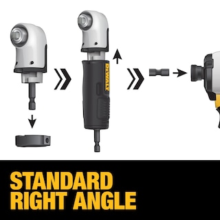 Foto 3 | Accesorio De Accionamiento En Ángulo Recto Dewalt Flextorq 3/8 - Venta Internacional.