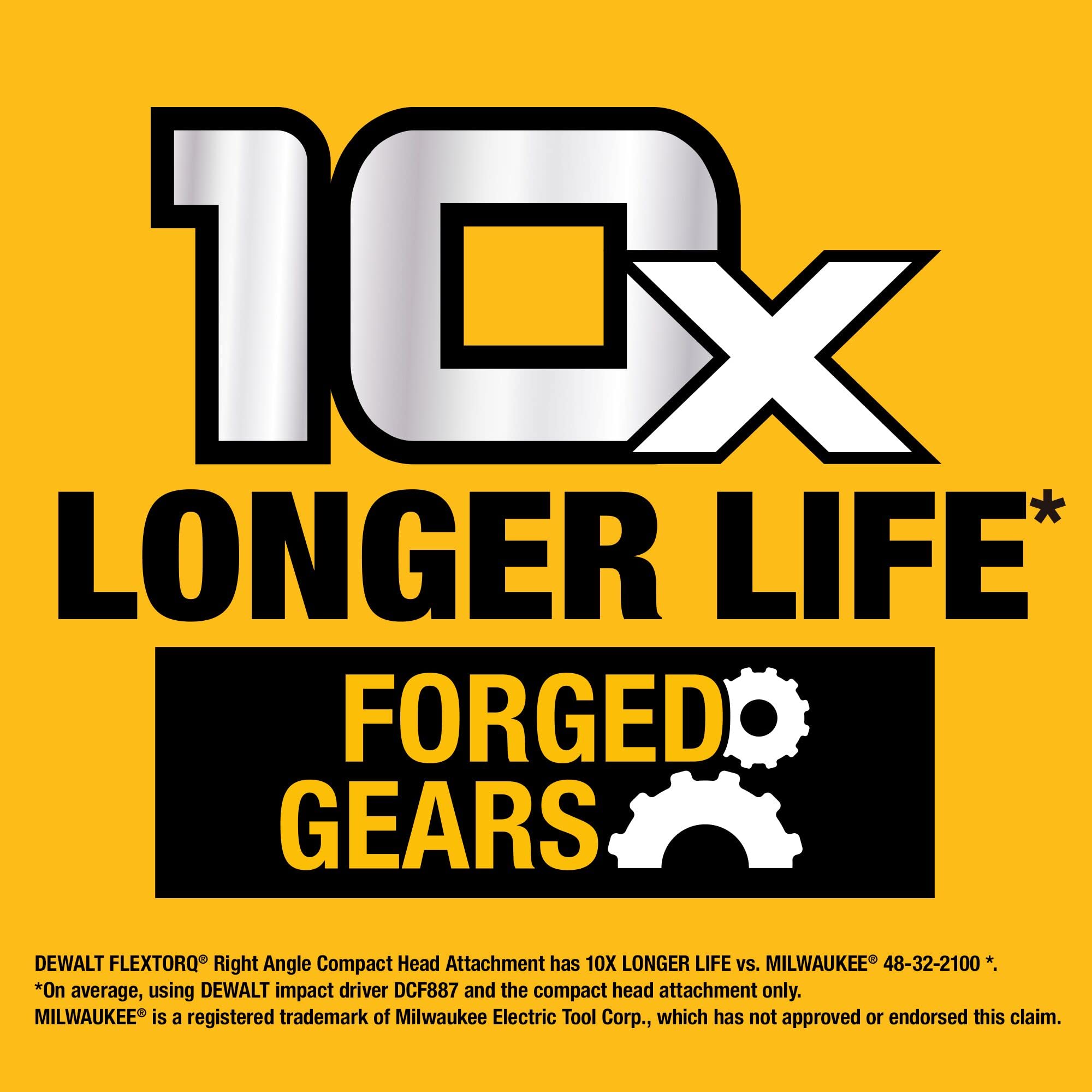 Foto 5 | Accesorio De Accionamiento En Ángulo Recto Dewalt Flextorq 3/8 - Venta Internacional.