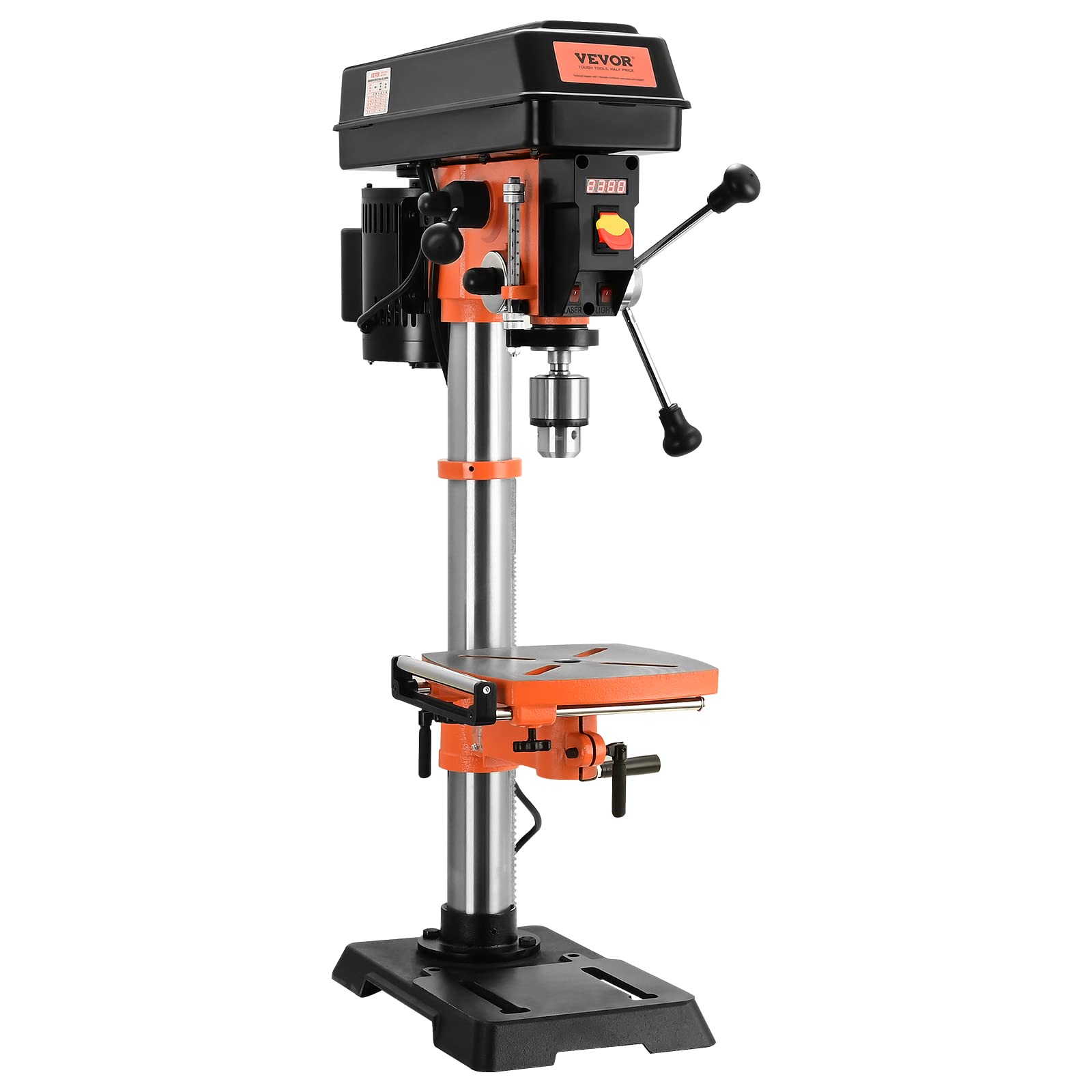 Prensa Perforadora De Sobremesa Vevor 12 Pulgadas Swing 5a 120 V Con Láser - Venta Internacional.