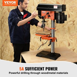 Foto 2 | Prensa Perforadora De Sobremesa Vevor 12 Pulgadas Swing 5a 120 V Con Láser - Venta Internacional.