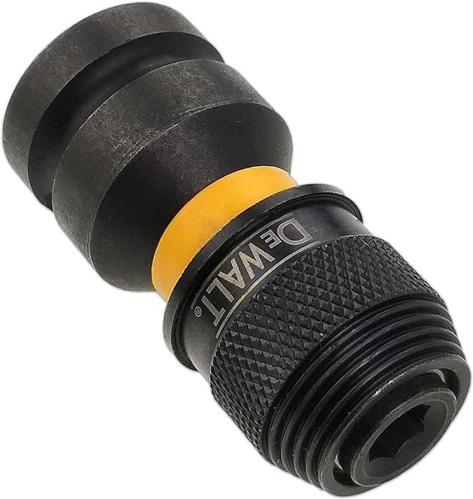 Foto 5 pulgar | Adaptador De Impacto Dewalt Dt7508-qz De Acero 1/2 A 1/4 A Prueba De Golpes - Venta Internacional.