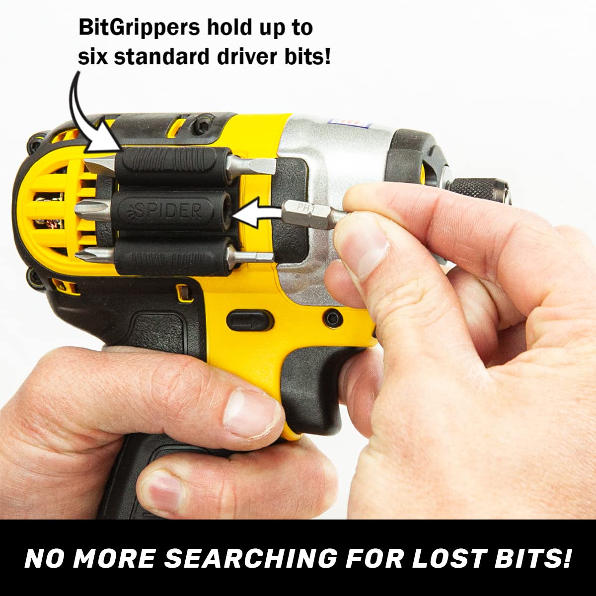 Foto 6 pulgar | Funda Para Herramientas Bitgripper V2 Spider Con 4 Adhesivos 3m De Alta Resistencia - Venta Internacional.