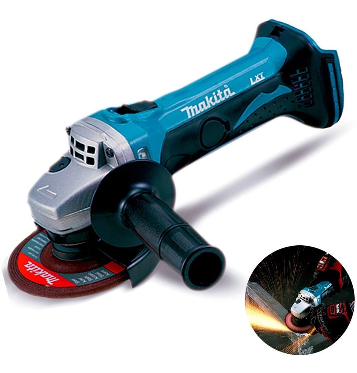 Miniesmeriladora Angular Inalámbrica Makita Esmeril Dga452z $5,115