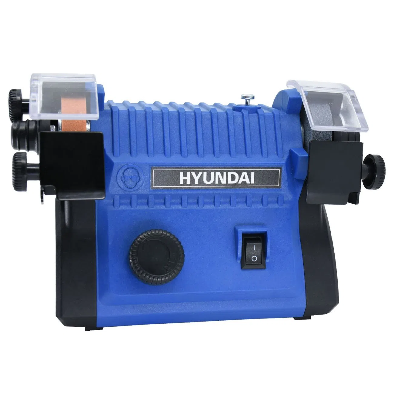 Esmeril de Banco De Batería Hyundai 20v - Hybg20 color Azul