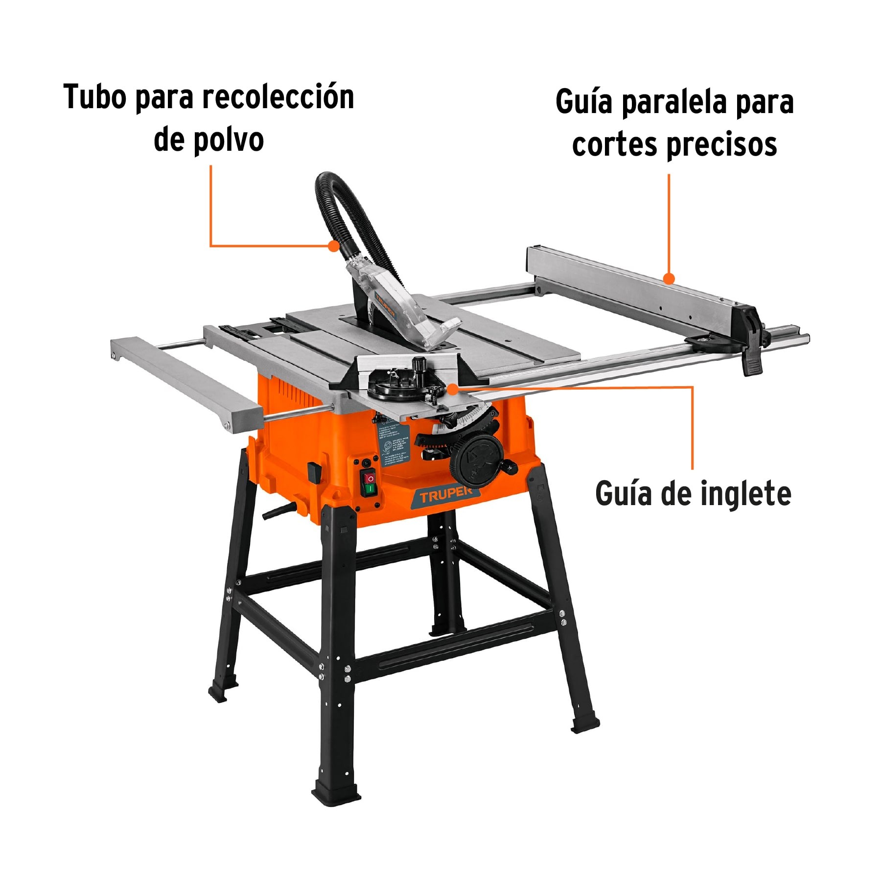 Foto 3 pulgar | Sierra de Mesa 10” con Base 2 1/2 Hp Truper Sme-10b