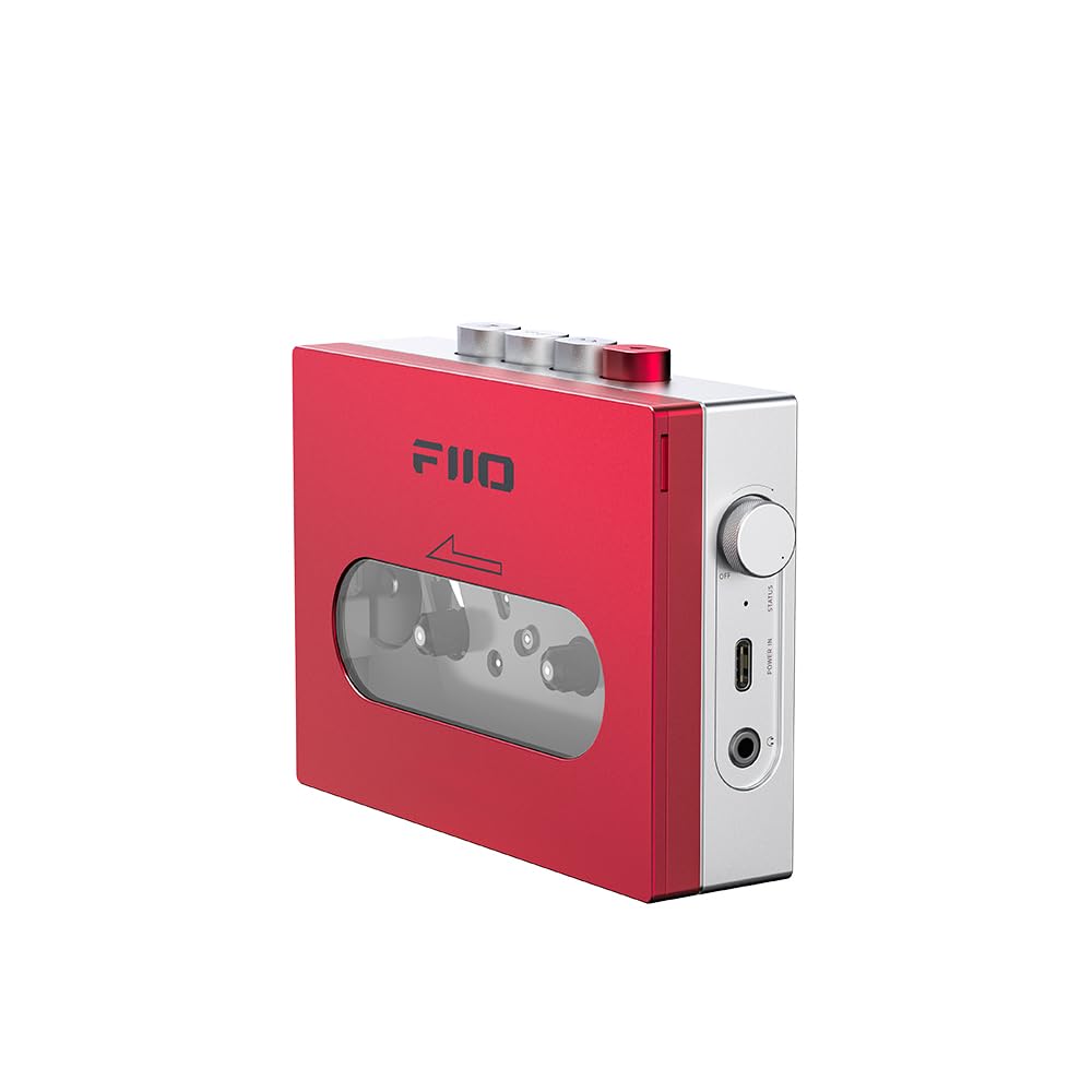 Foto 4 pulgar | Reproductor De Casetes Portátil Fiio Cp13 Con Conector De 3,5 Mm Rojo/plateado - Venta Internacional.