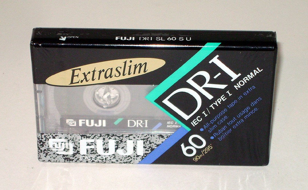Casete De Audio Fujifilm Dr-i Normal Bias 60 Minutos (2 Cintas) - Venta Internacional.