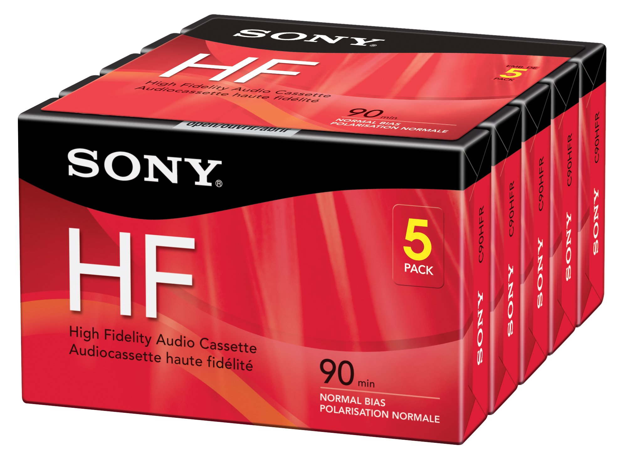 Foto 2 pulgar | Grabadoras De Casete Sony 5c90hfr, 90 Minutos, Hf, 5 Ladrillos - Venta Internacional.