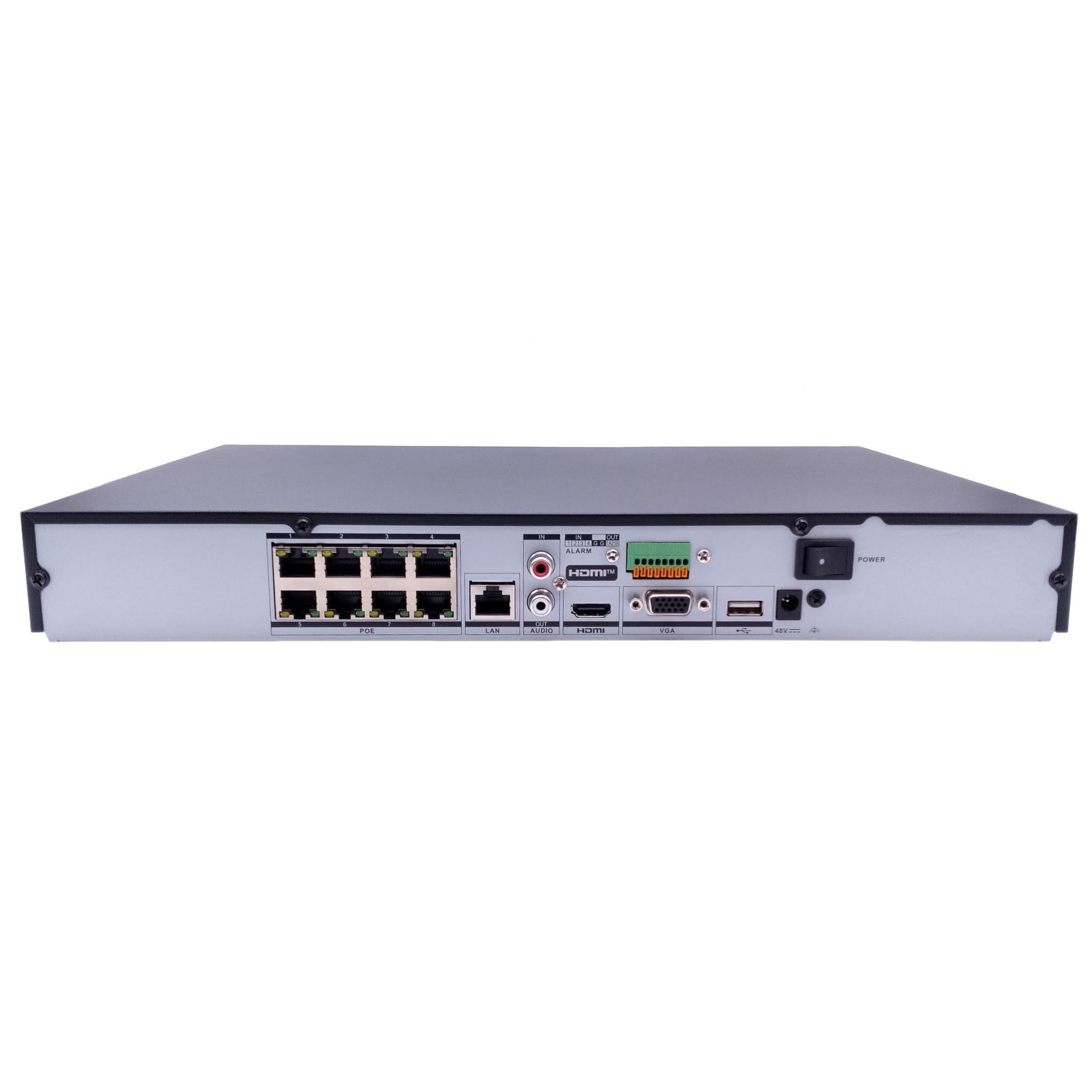 Foto 2 | Grabador De Vídeo En Red Hikvision Ds-7608nxi-k2/8p 8 Canales 12 Mp - Venta Internacional.