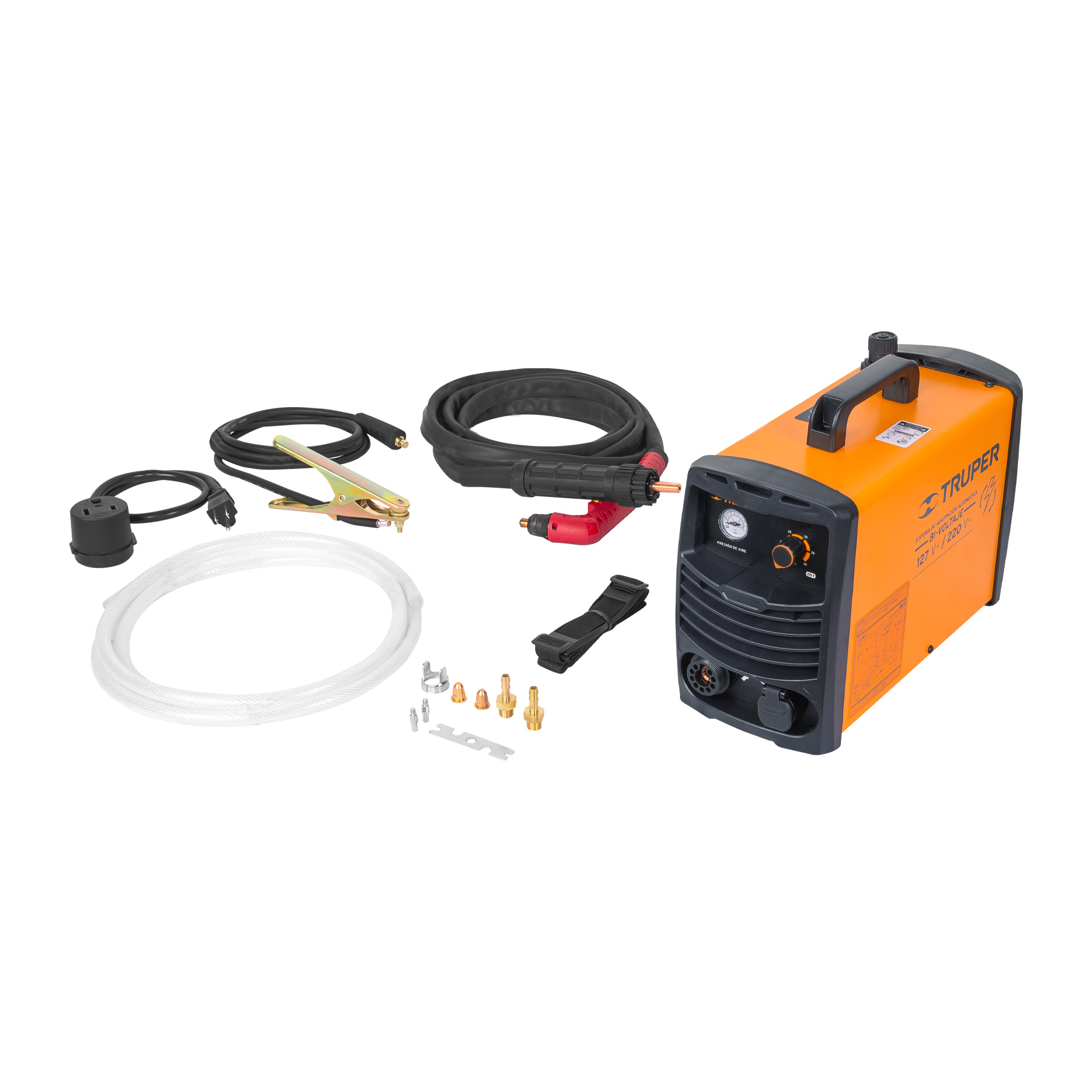 Cortadora de Plasma Truper COPLA-40 color Naranja 40 A + Accesorios