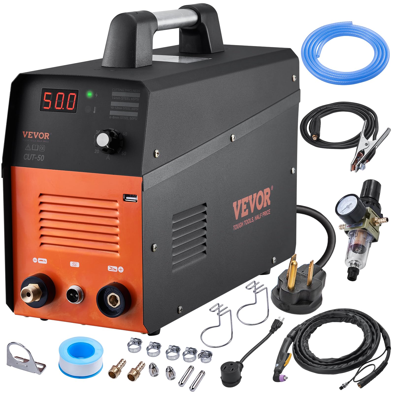 Foto 2 pulgar | Cortador De Plasma Vevor, 50 Amperios, 110 V/220 V, Doble Voltaje Ac Igbt - Venta Internacional.