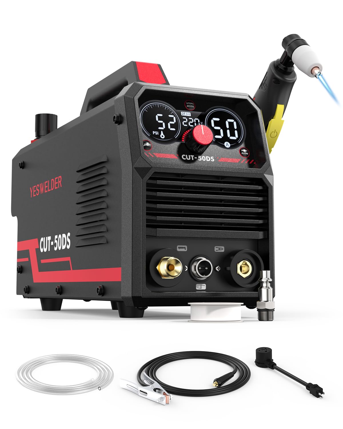 Foto 2 pulgar | Cortador De Plasma Yeswelder Cut-50ds 50a Air Power 110/220 V - Venta Internacional.