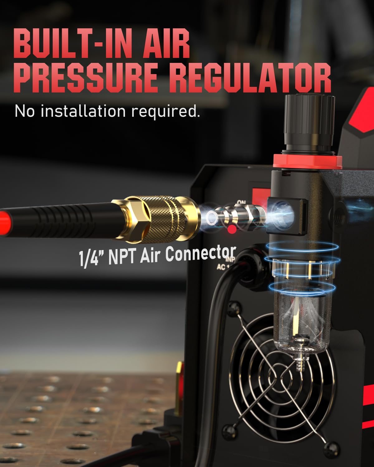 Foto 6 pulgar | Cortador De Plasma Yeswelder Cut-50ds 50a Air Power 110/220 V - Venta Internacional.