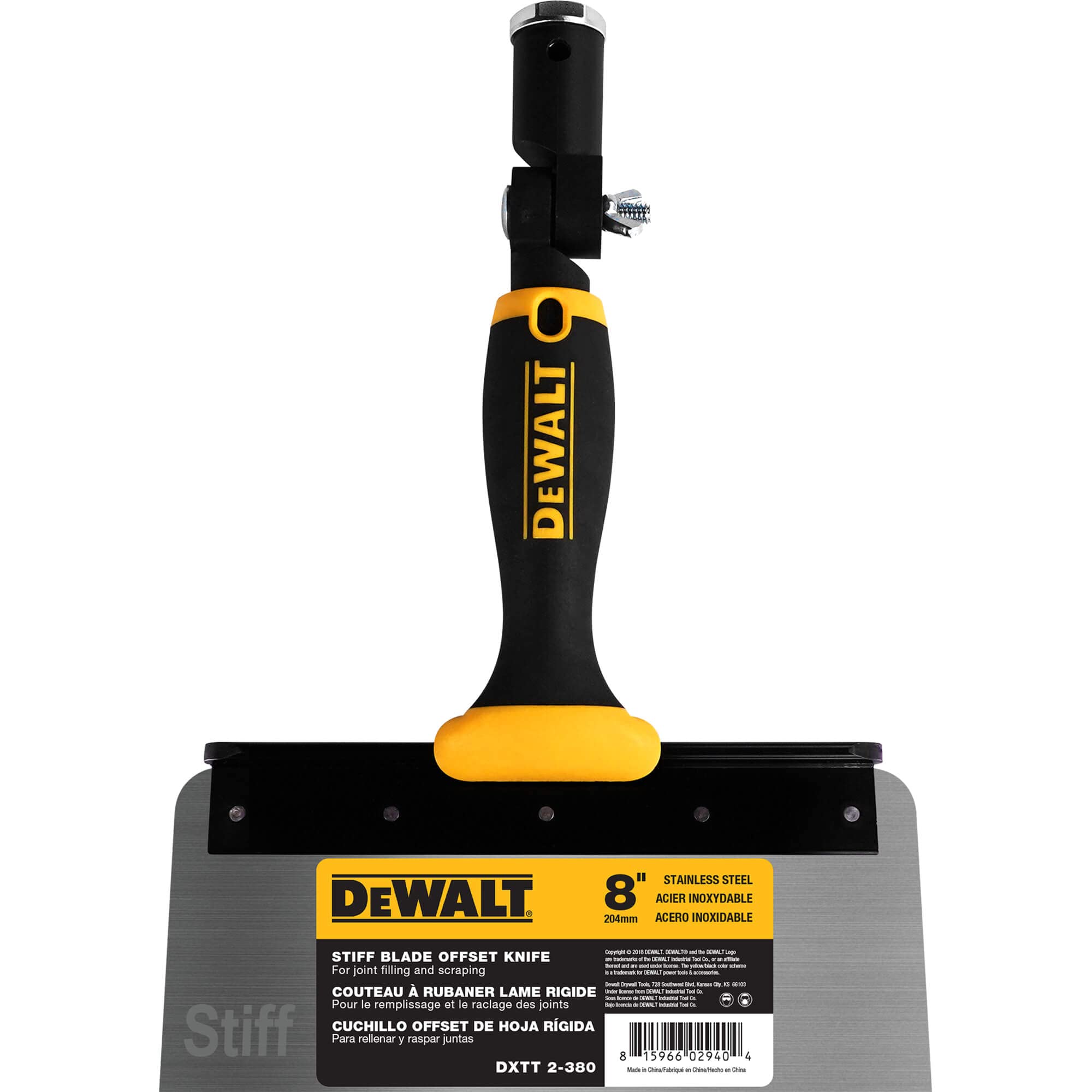 Foto 2 pulgar | Cuchillo Offset Dewalt Dxtt-2-380 Con Hoja De Acero Inoxidable De 0,6 Mm - Venta Internacional.