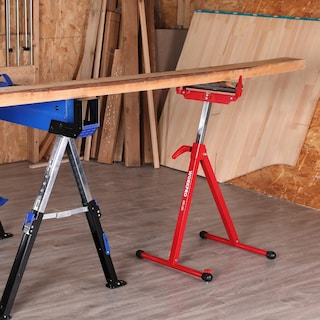 Foto 7 | Soporte Plegable Con Ruedas Workpro, Altura Ajustable, 250 Kg - Venta Internacional.