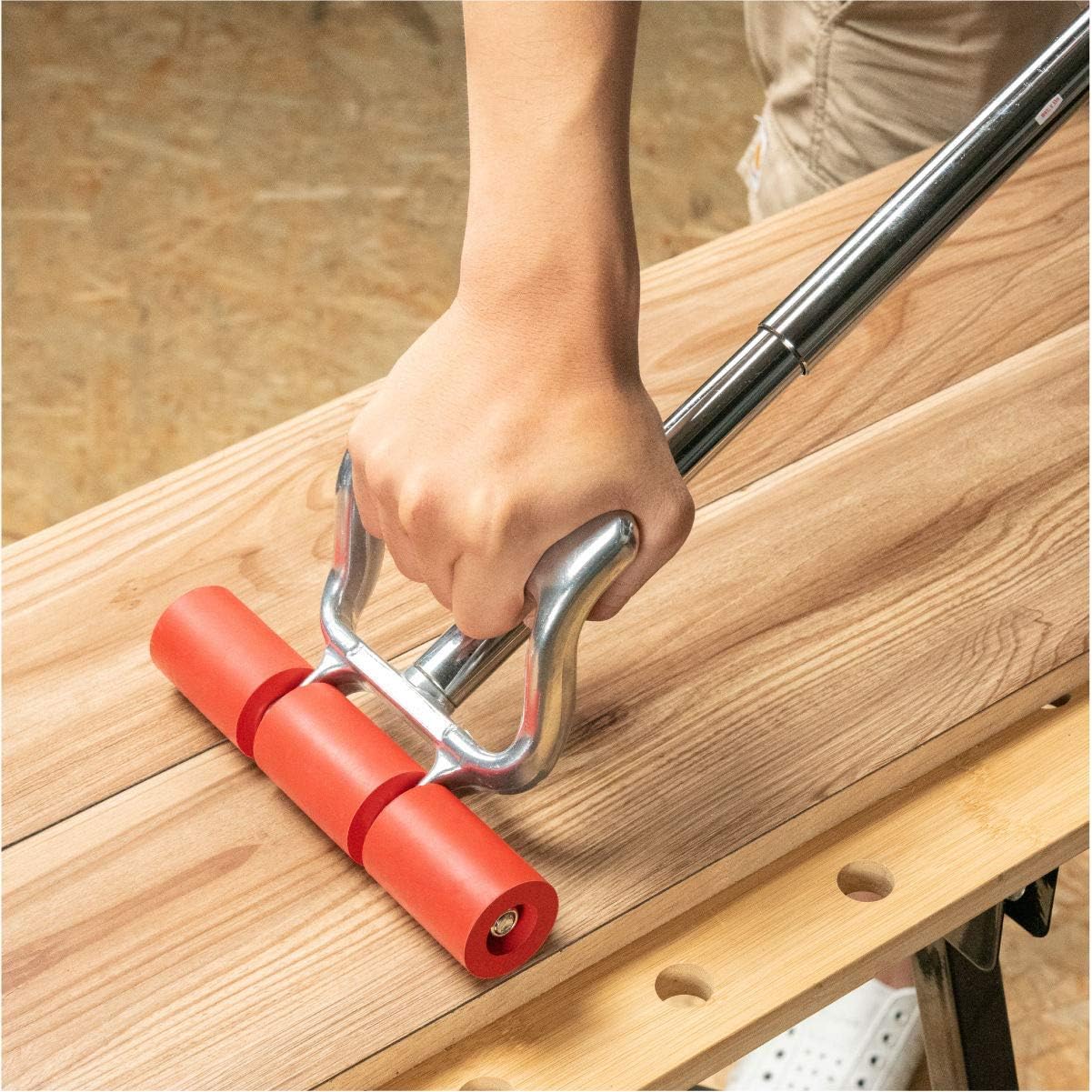 Foto 5 pulgar | Rodillo Extensible Powertec para Piso-Venta Internacional