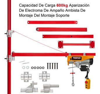 Foto 4 | Base Para Polipasto Con Giro De 180 Capacidad 300 Kg