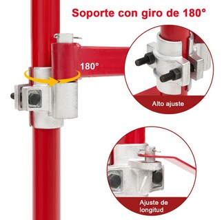 Foto 5 | Base Para Polipasto Con Giro De 180 Capacidad 300 Kg