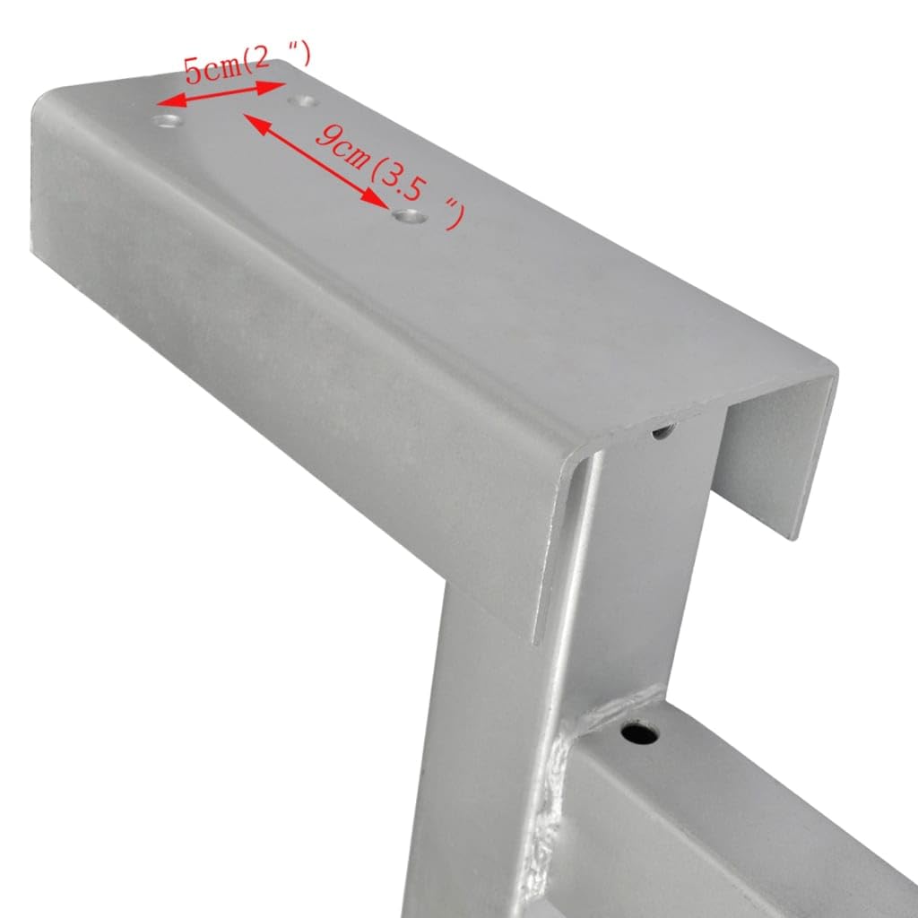 Foto 3 | Soporte Para Cabrestante Para Remolque Vidaxl, Acero, Barco, Ajustable, 1000 Kg - Venta Internacional.