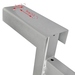 Foto 3 | Soporte Para Cabrestante Para Remolque Vidaxl, Acero, Barco, Ajustable, 1000 Kg - Venta Internacional.