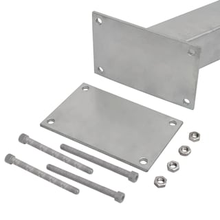 Foto 4 | Soporte Para Cabrestante Para Remolque Vidaxl, Acero, Barco, Ajustable, 1000 Kg - Venta Internacional.