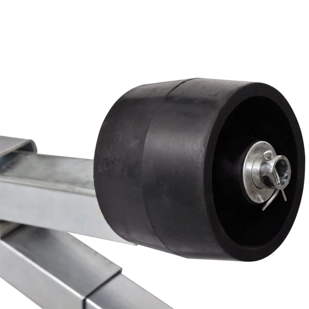 Foto 3 | Soporte Inferior Para Remolque De Barco Vidaxl Ajustable De Acero Galvanizado - Venta Internacional.