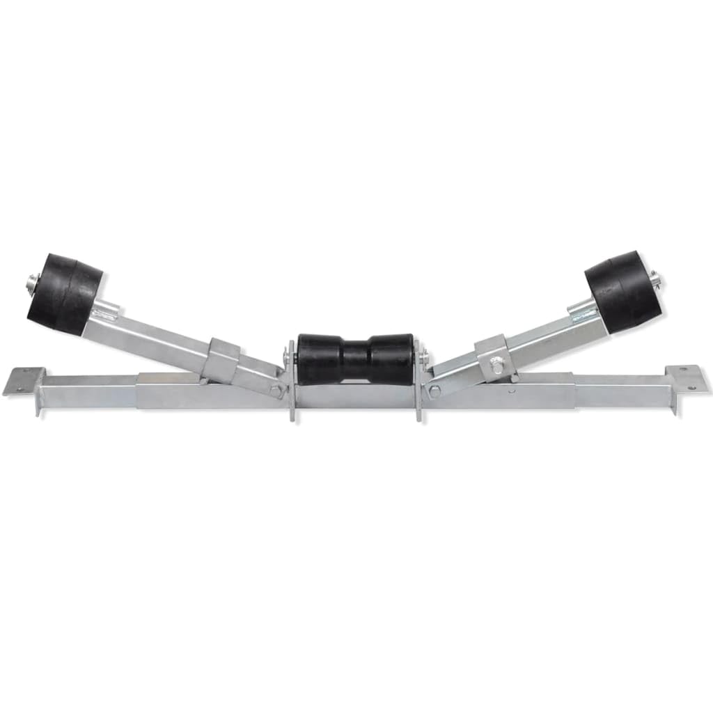 Foto 5 pulgar | Soporte Inferior Para Remolque De Barco Vidaxl Ajustable De Acero Galvanizado - Venta Internacional.