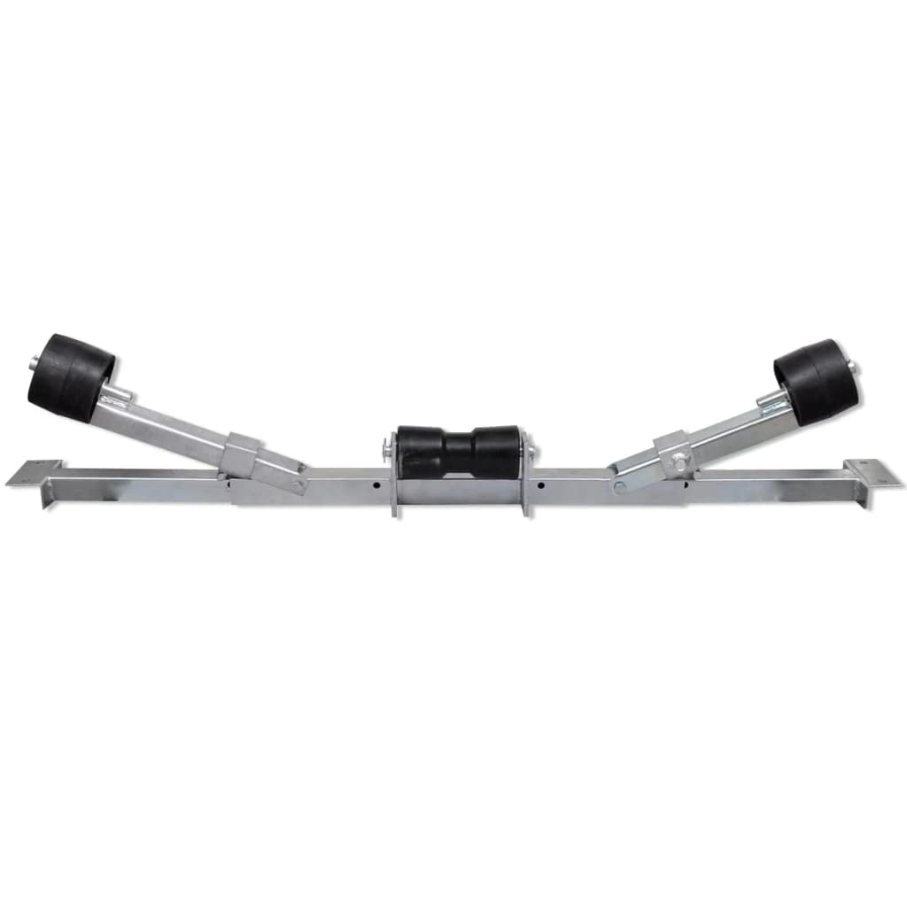 Foto 7 | Soporte Inferior Para Remolque De Barco Vidaxl Ajustable De Acero Galvanizado - Venta Internacional.