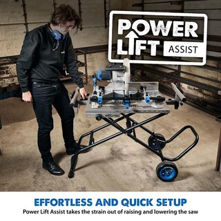 Foto 5 | Soporte Para Sierra Ingletadora Evolution Mcsstand Con Powerlift Assist - Venta Internacional.