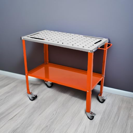 Foto 5 | Mesa De Soldadura Vevor 91x46 Cm 544 Kg Load Steel Con Ruedas - Venta Internacional.