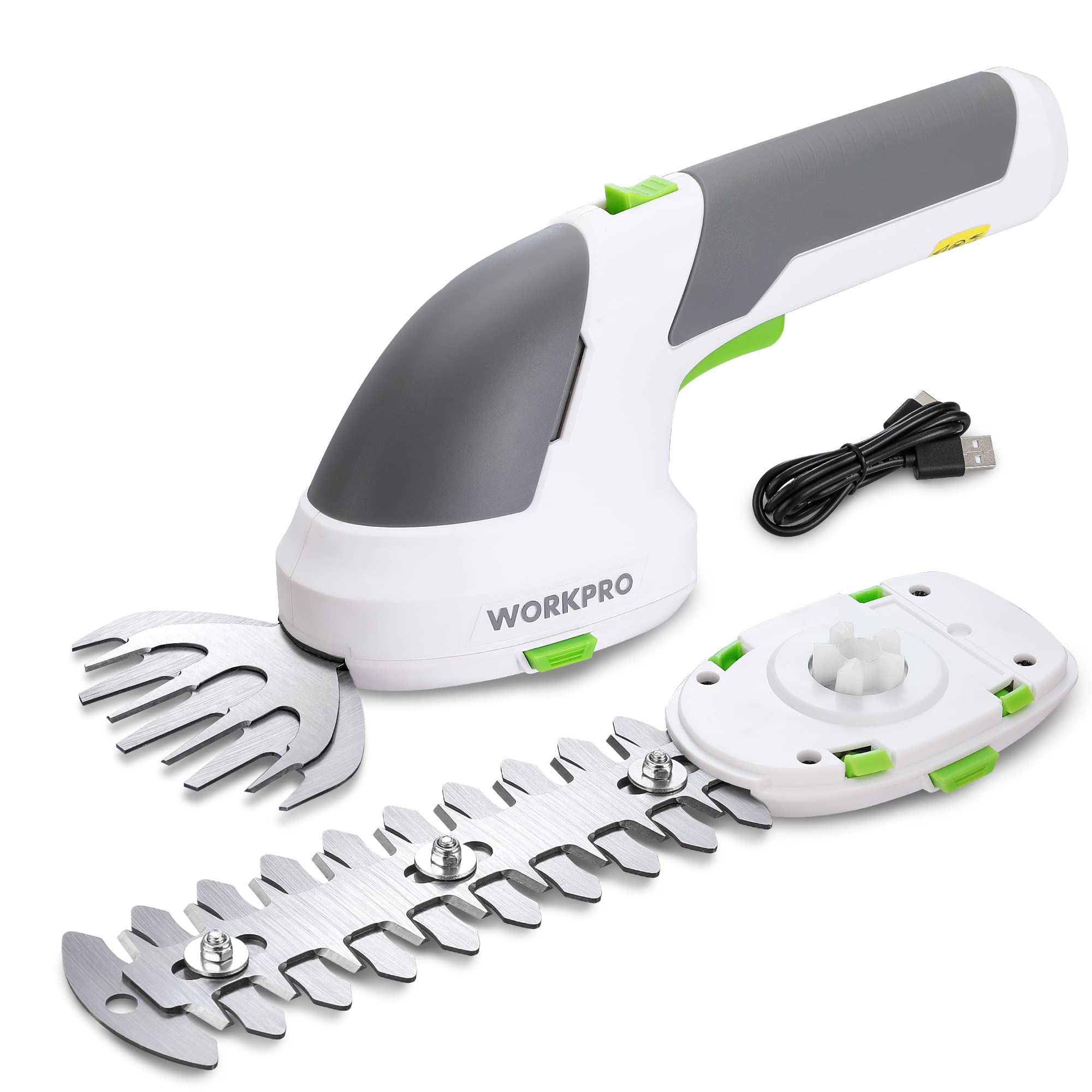 Cortadora De Césped Y Arbustos Inalámbrica Workpro, 7,2 V, 2000 Mah - Venta Internacional.