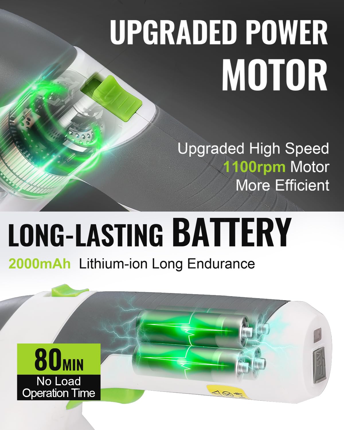 Foto 5 pulgar | Cortadora De Césped Y Arbustos Inalámbrica Workpro, 7,2 V, 2000 Mah - Venta Internacional.
