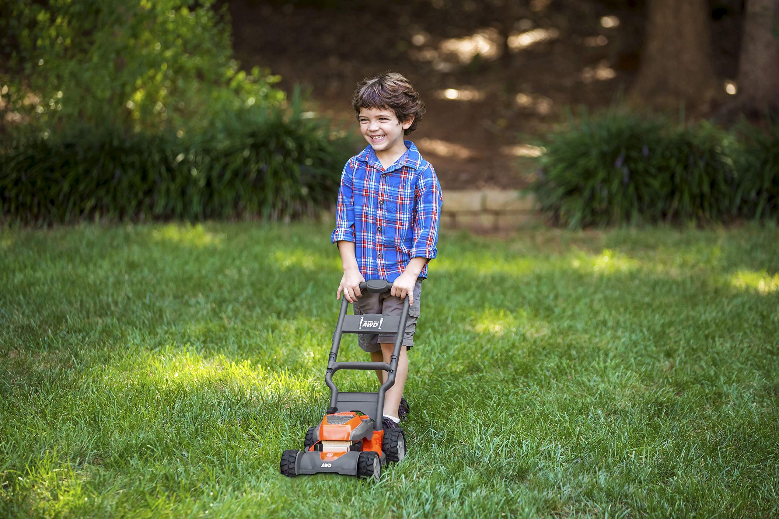 Foto 4 | Cortadora De Césped De Juguete Husqvarna Hu800awd Para Niños De 2 A 5 Años Con Sonido - Venta Internacional.