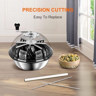 Foto 7 | Cuchillas Recortadora Leaf Bowl Ipower De 19 Pulgadas De Acero Inoxidable X4 - Venta Internacional.